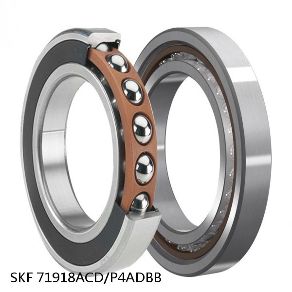 71918ACD/P4ADBB SKF Super Precision,Super Precision Bearings,Super Precision Angular Contact,71900 Series,25 Degree Contact Angle