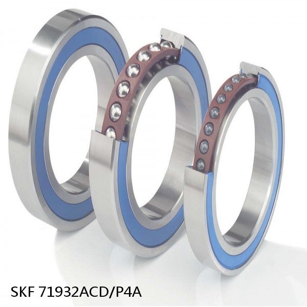 71932ACD/P4A SKF Super Precision,Super Precision Bearings,Super Precision Angular Contact,71900 Series,25 Degree Contact Angle #1 image