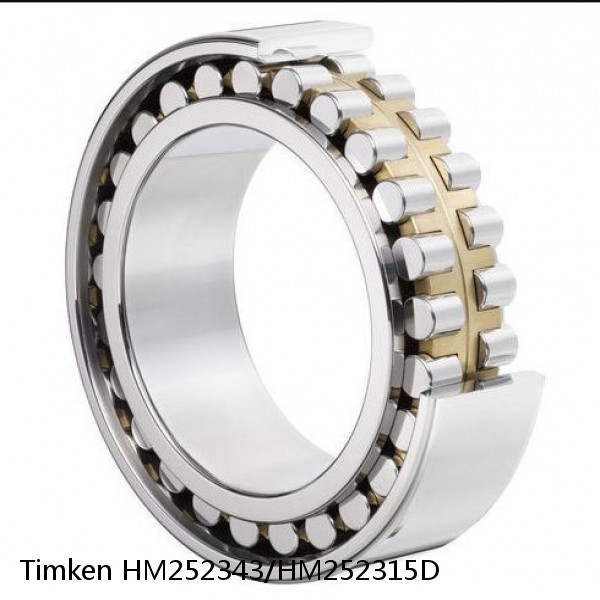 HM252343/HM252315D Timken Tapered Roller Bearing Assembly #1 image